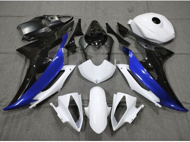 2008-2016 Custom Blau Schwarz & Weiß R6 Verkleidung