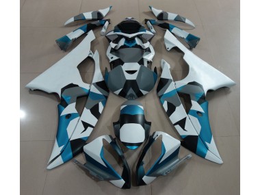 2008-2016 Gletscherblauer Schnee Tarnung R6 Verkleidung