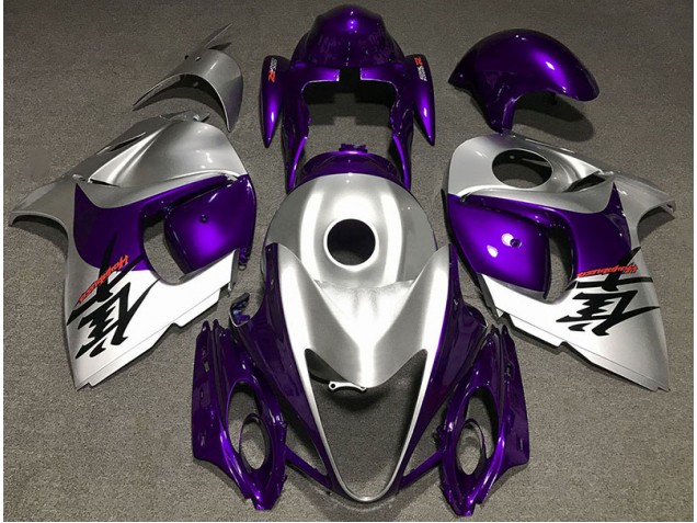2008-2020 Glanz Lila & Silber GSXR 1300 Verkleidung 2008-2020 Glanz Lila & Silber GSXR 1300 Verkleidung