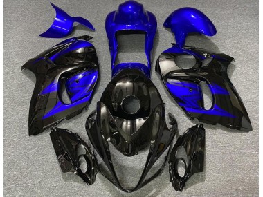 2008-2020 Glänzendes Schwarz & Tiefes Blau GSXR 1300 Verkleidung