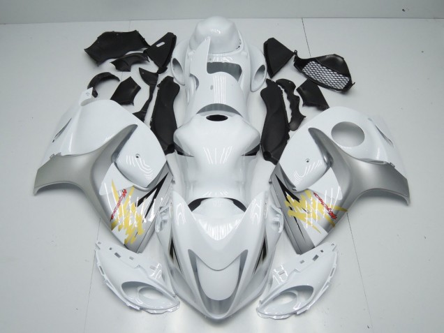 2008-2020 Weiß & Silber GSXR 1300 Verkleidung