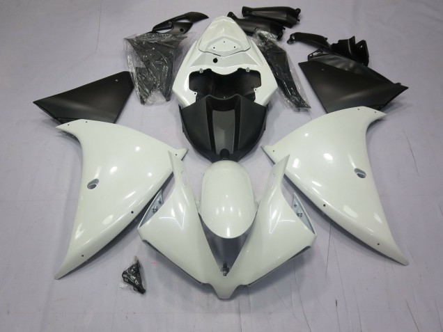 2009-2011 Glänzend Weiß R1 Verkleidung 2009-2011 Glänzend Weiß R1 Verkleidung