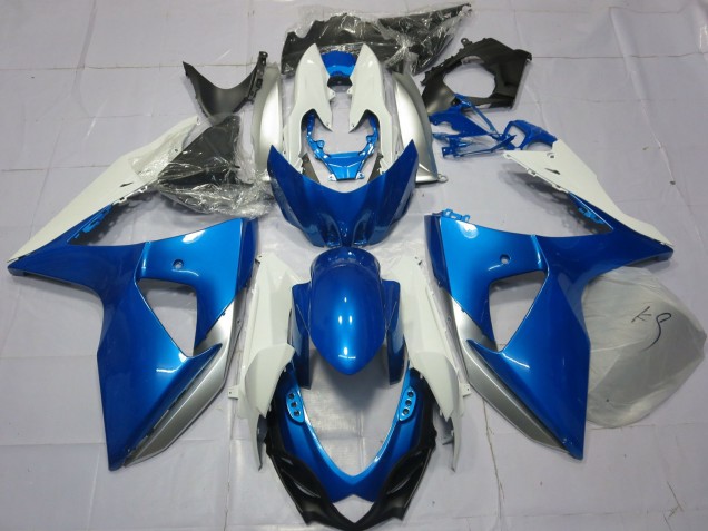 2009-2016 Blau & Weiß GSXR 1000 Verkleidung