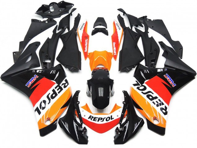 2011-2014 Glanz Repsol CBR250RR Verkleidung 2011-2014 Glanz Repsol CBR250RR Verkleidung