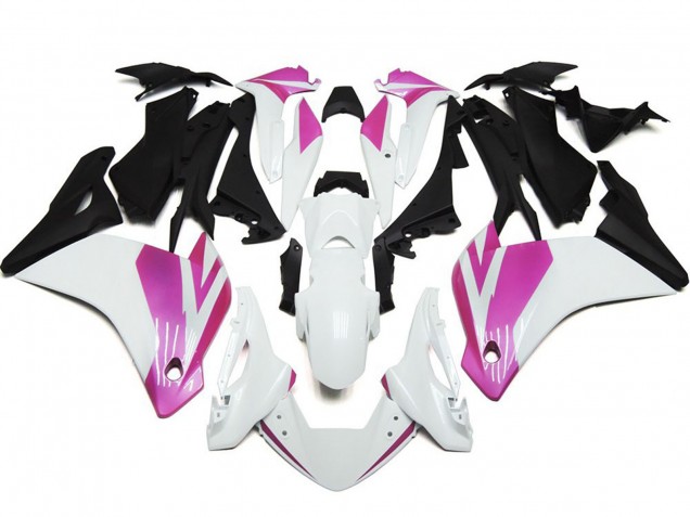 2011-2014 Rosa & Weißer Glanz CBR250RR Verkleidung 2011-2014 Rosa & Weißer Glanz CBR250RR Verkleidung