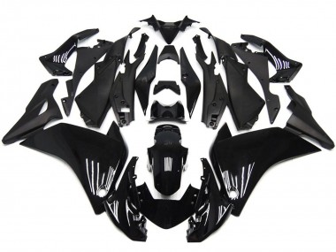 2011-2014 Schwarz Rot Glänzend R CBR250RR Verkleidung