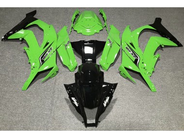 2011-2015 Glänzend Grün & Logos ZX10R Verkleidung