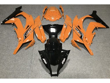 2011-2015 Orange Glänzend & Logos ZX10R Verkleidung