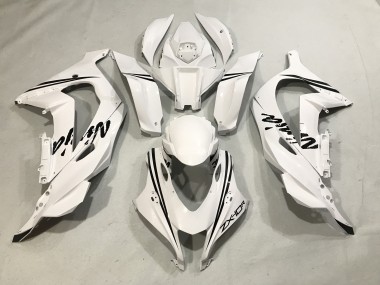 2016-2019 Weiß Ninja ZX10R Verkleidung