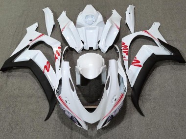 2016-2019 Perlweiß & Rot Logos ZX10R Verkleidung