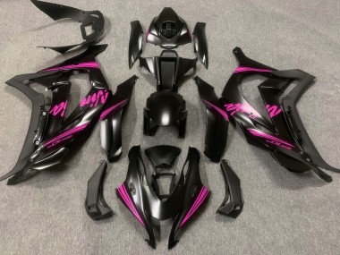 2016-2019 Satinschwarz & Rosa ZX10R Verkleidung