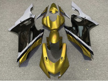 2017-2021 Zement Schwarz & Gold R6 Verkleidung