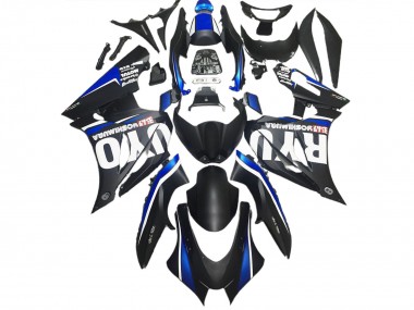 2017-2023 Matt Schwarz & Blau GSXR 1000 Verkleidung