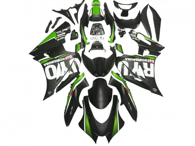 2017-2023 Matt Schwarz & Grün GSXR 1000 Verkleidung 2017-2023 Matt Schwarz & Grün GSXR 1000 Verkleidung