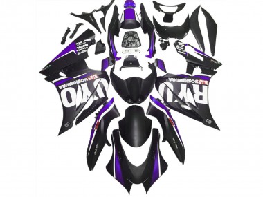 2017-2023 Matt Schwarz & Lila GSXR 1000 Verkleidung