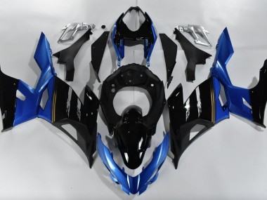 2018-2023 Blau & Schwarz Ninja 400 Verkleidung