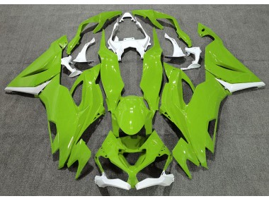 2019-2023 Glänzend Grün & Weiß ZX6R Verkleidung