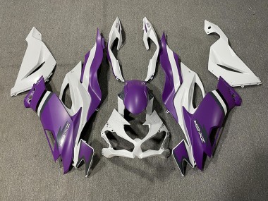 2019-2023 Matt Lila & Weiß ZX6R Verkleidung